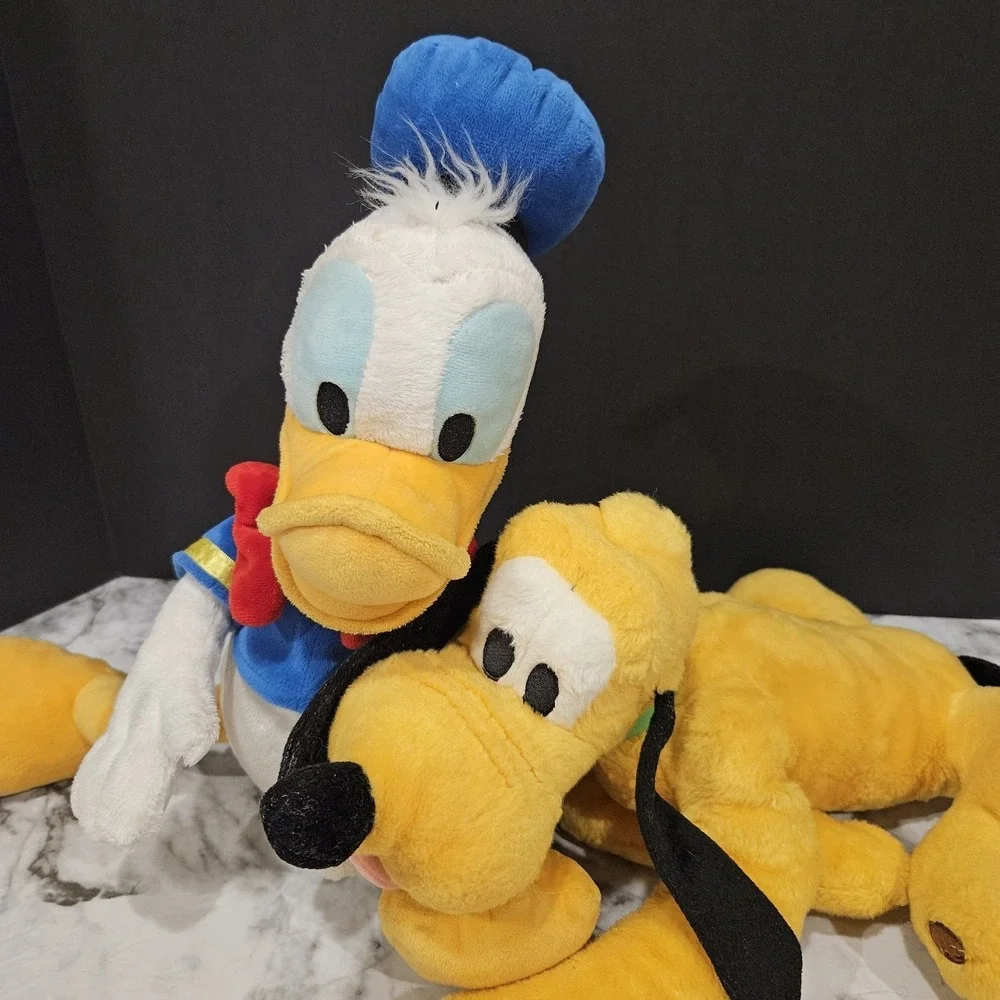 Disney Donald Duck & Pluto Plush‎ Bundle Stuffed Animals
